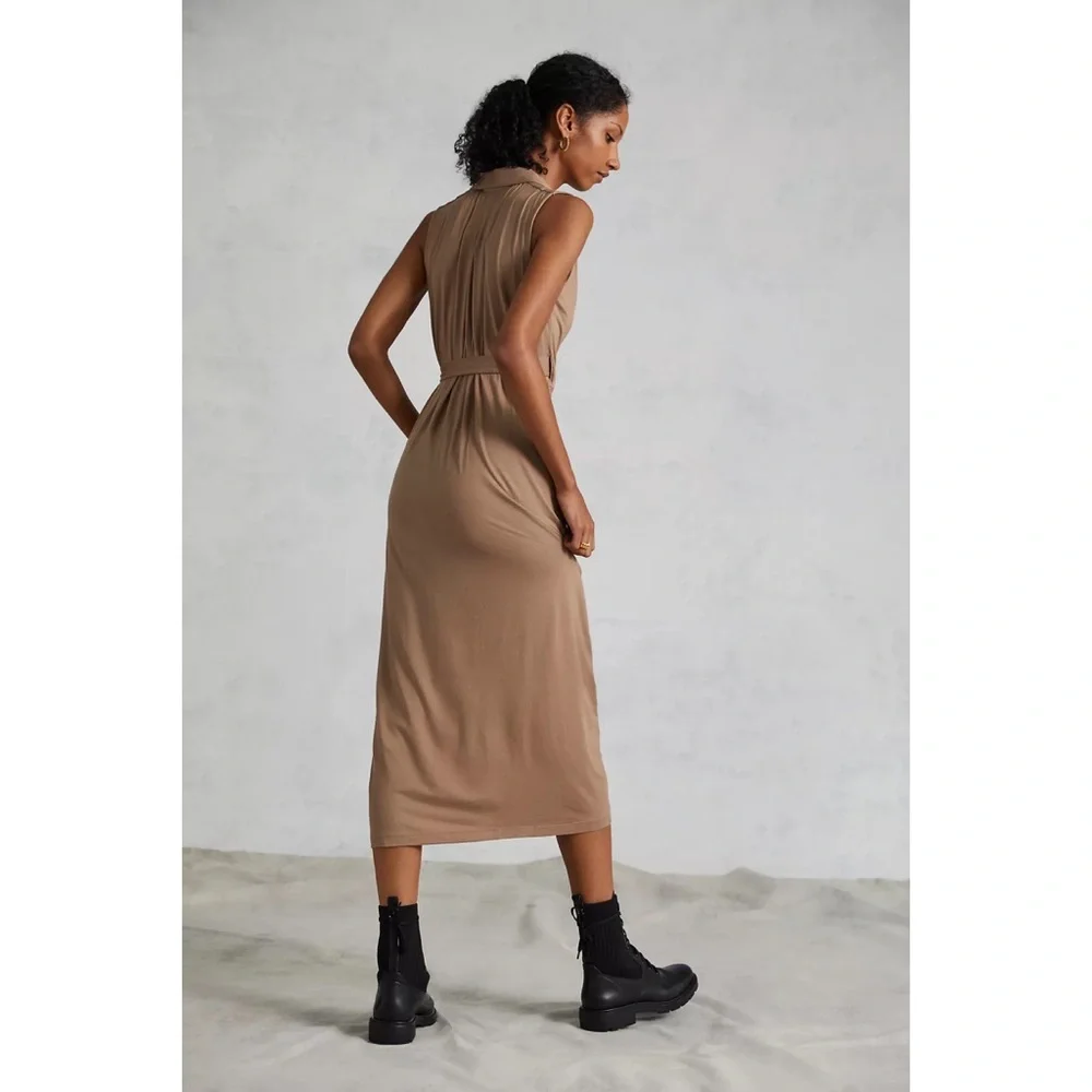Anthropologie Wrap Maxi Shirtdress - Picture 3 of 3